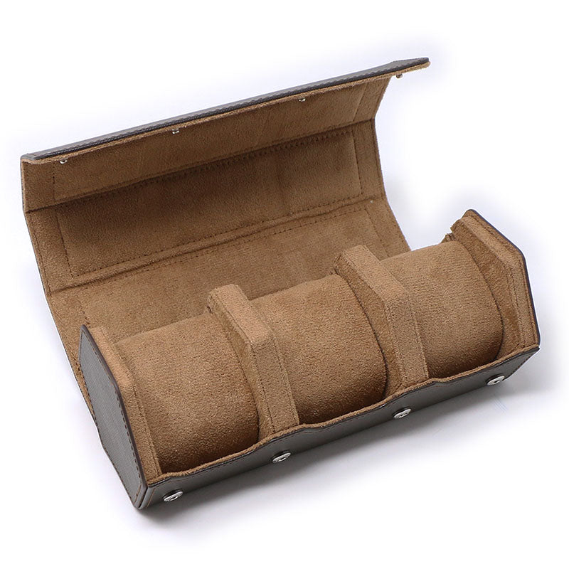 DASSARI Premium Saffiano Leather Octo Roll