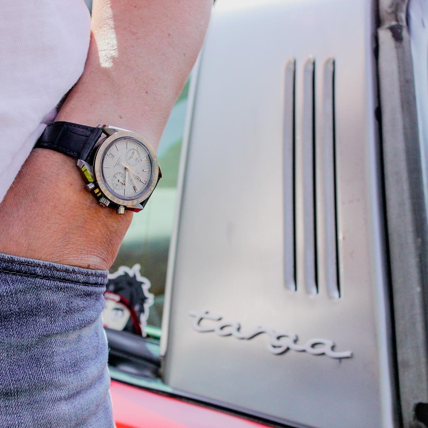 The Greenwich Avenue Watch Strap in Navy