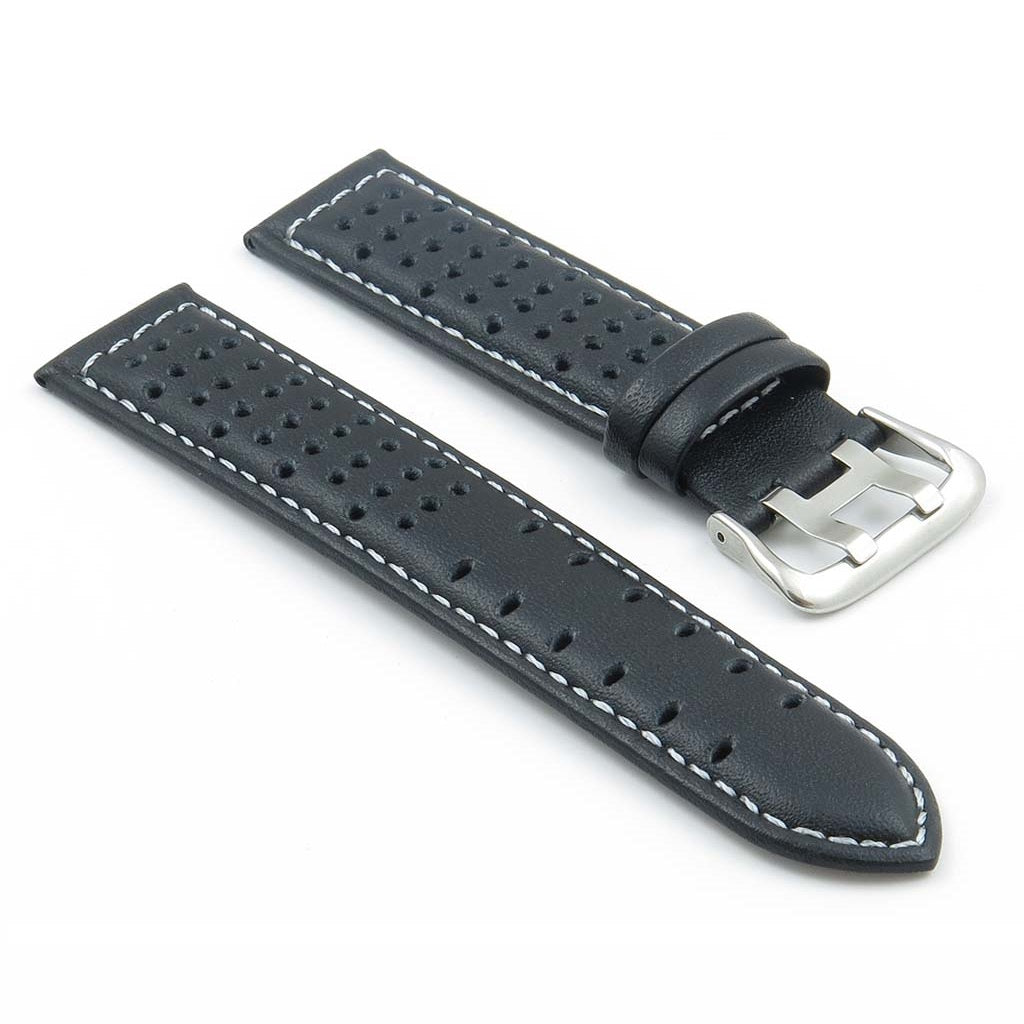 Perforated Leather Rally Strap for Fitbit Versa & Versa 2