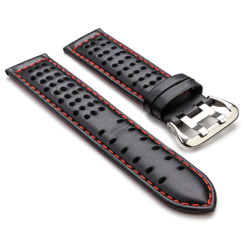 Perforated Leather Rally Strap for Fitbit Versa & Versa 2