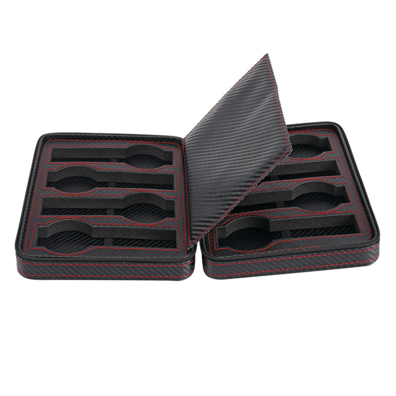 Carbon Fiber Watch Case for 8 Watches