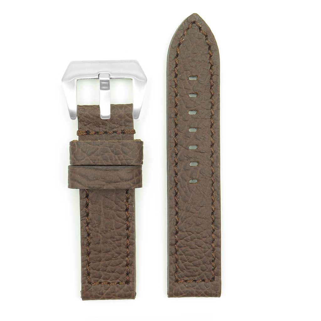 DASSARI Baron Thick Textured Leather Strap