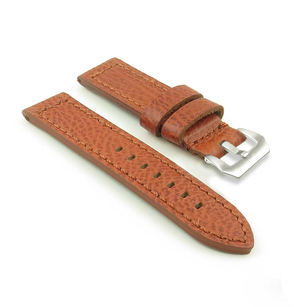 DASSARI Baron Thick Textured Leather Strap