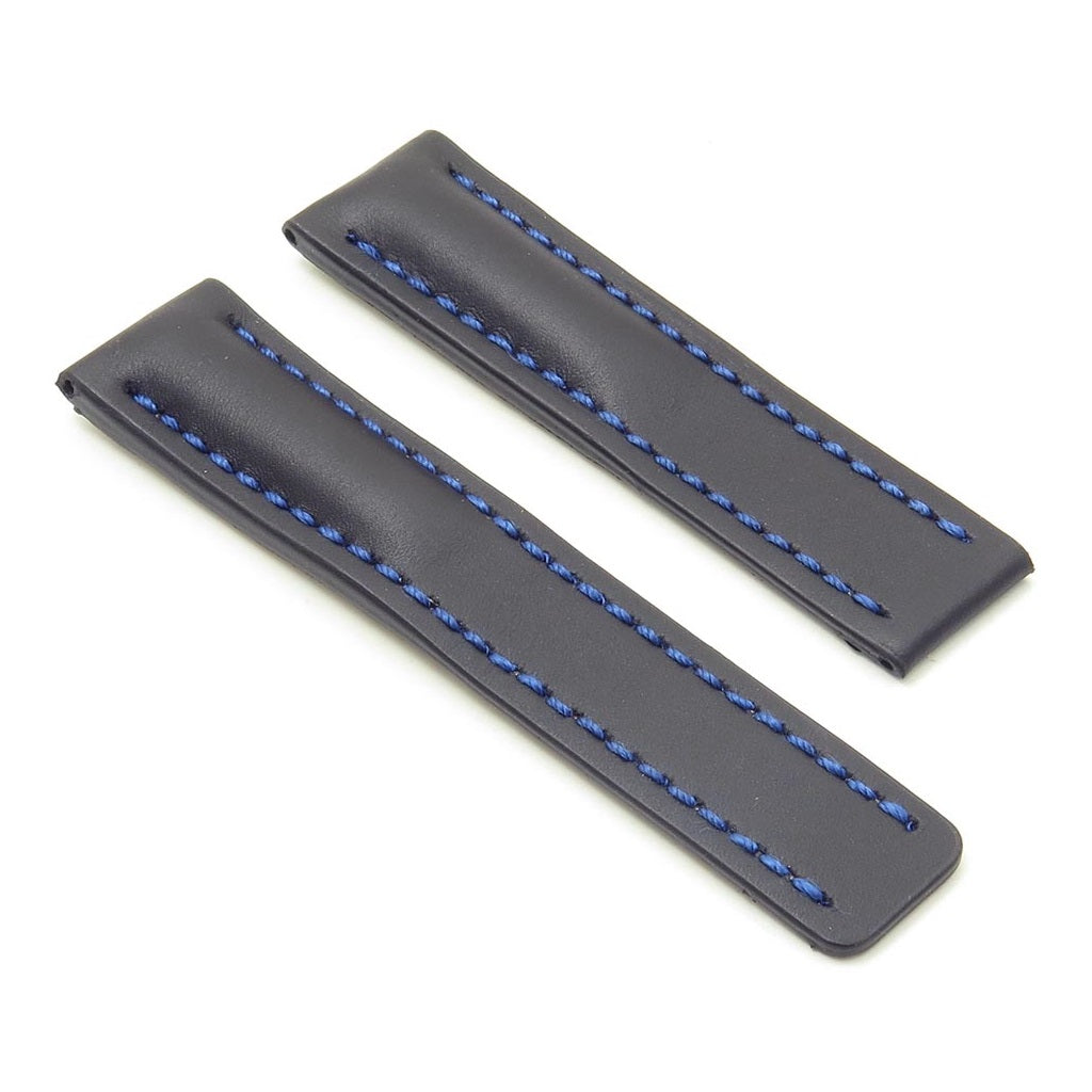 DASSARI Capital Smooth Italian Leather Strap Without Clasp
