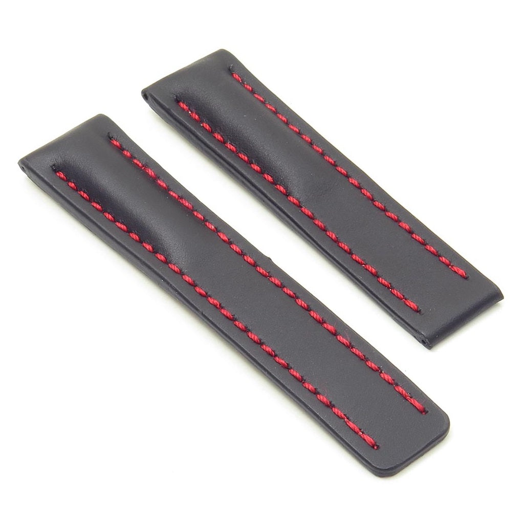DASSARI Capital Smooth Italian Leather Strap Without Clasp