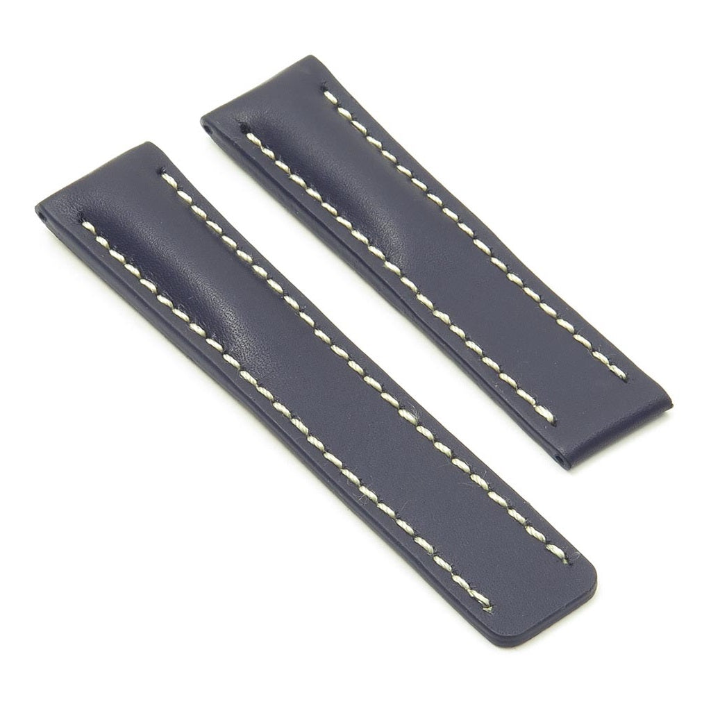 DASSARI Capital Smooth Italian Leather Strap Without Clasp