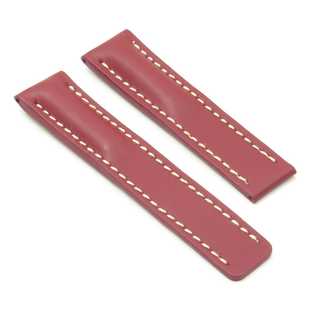 DASSARI Capital Smooth Italian Leather Strap Without Clasp