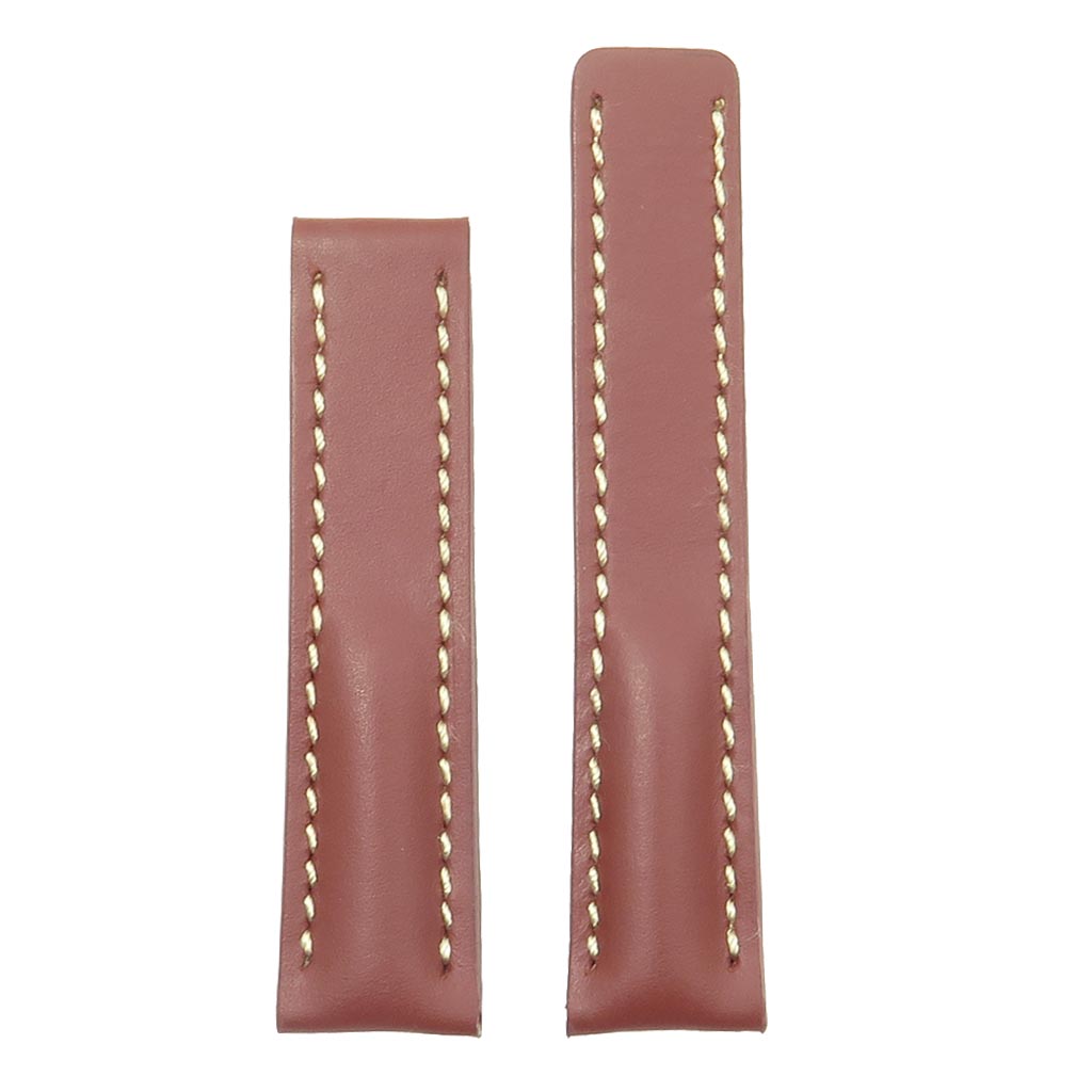 DASSARI Capital Smooth Italian Leather Strap Without Clasp