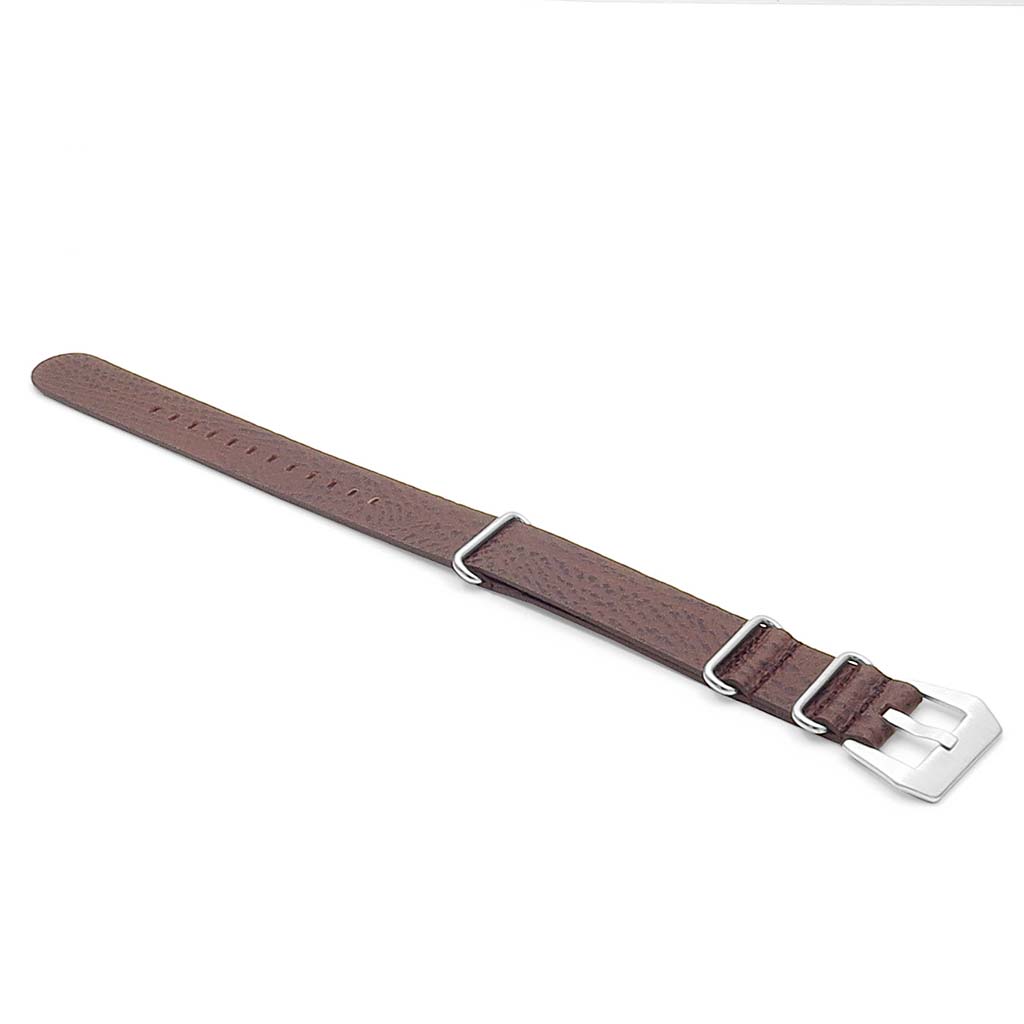 DASSARI Concrete Textured Italian Leather NATO Strap