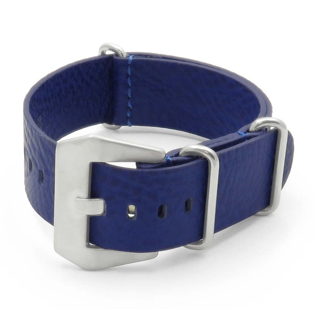 DASSARI Concrete Textured Italian Leather NATO Strap