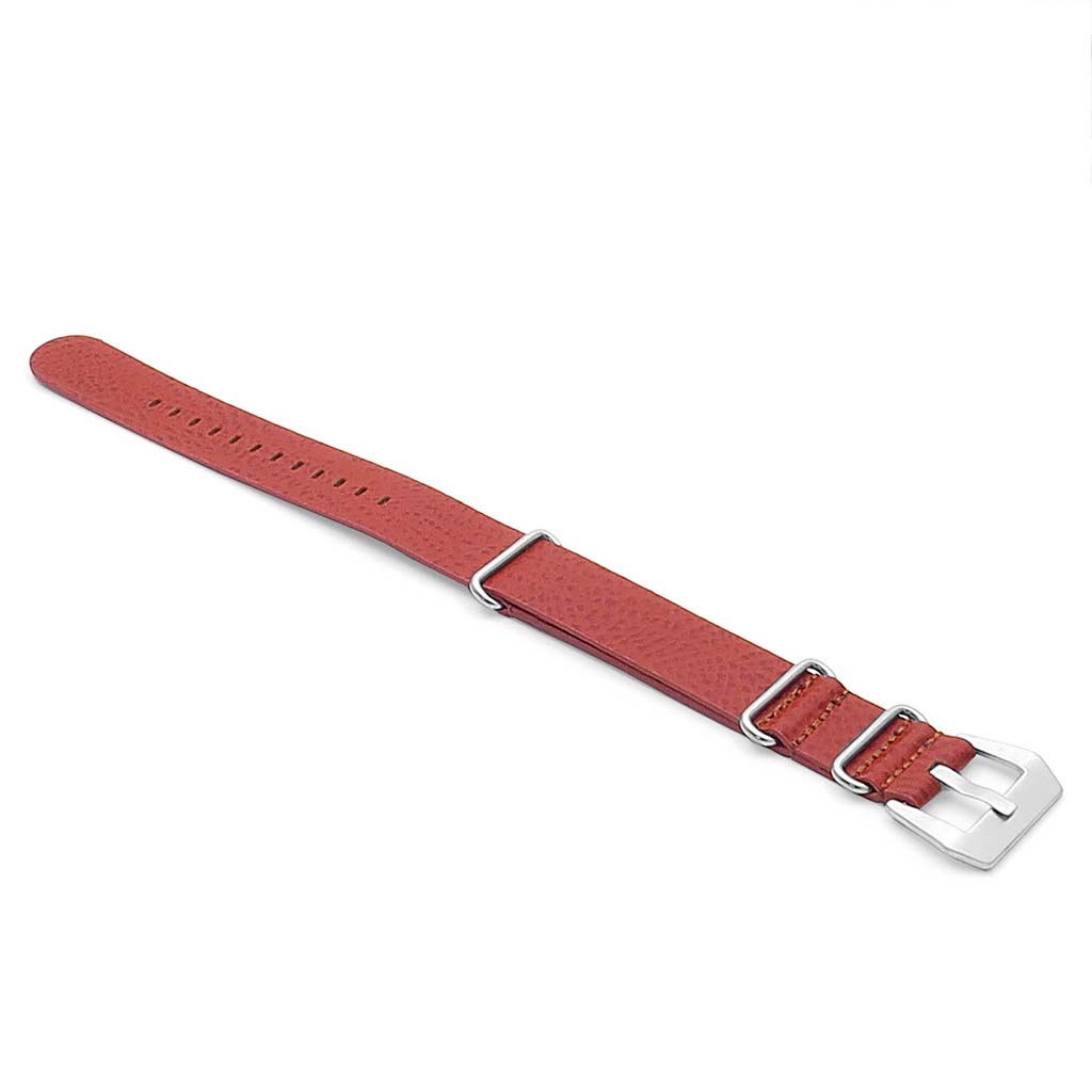 DASSARI Concrete Textured Italian Leather NATO Strap