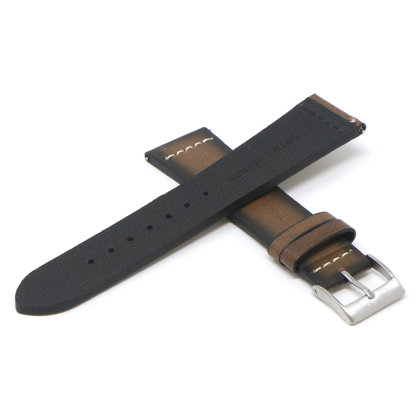 DASSARI Kingwood III Premium Vintage Leather Strap for Suunto 9