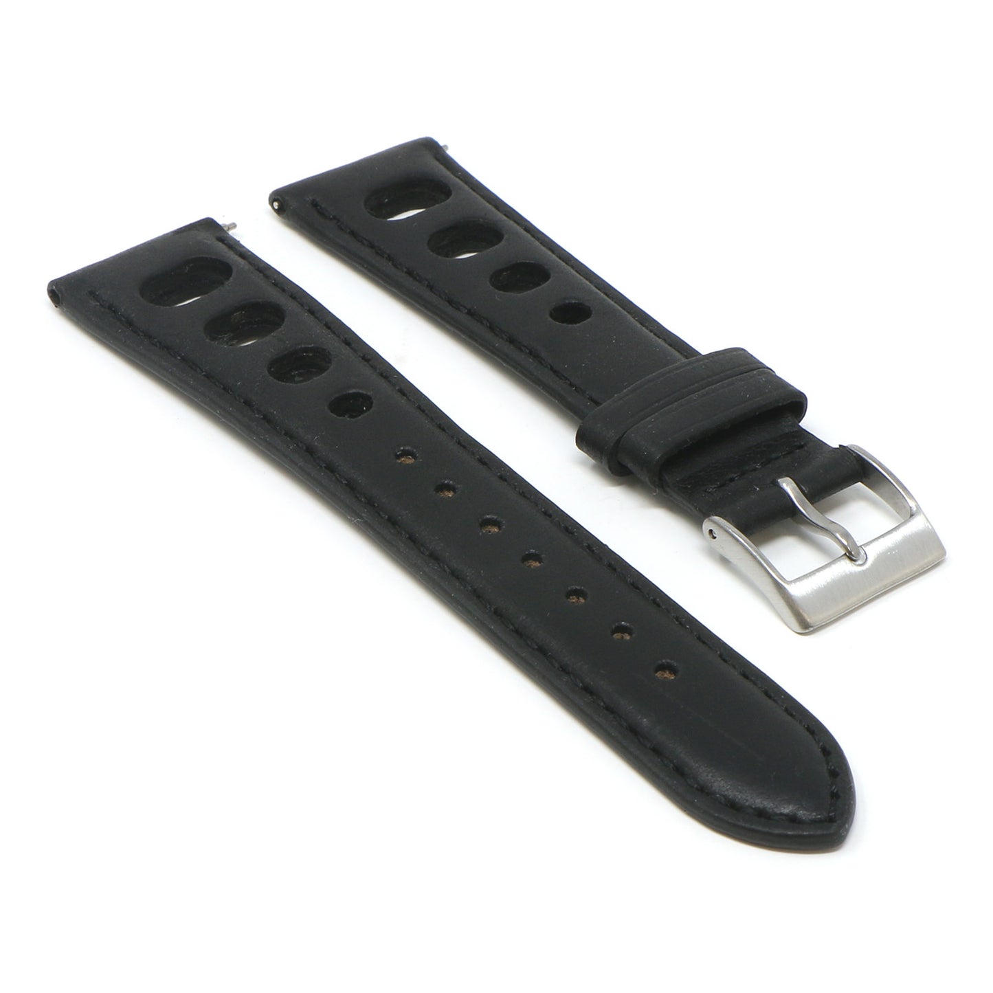 DASSARI Distressed Leather Rally Strap for Fitbit Sense