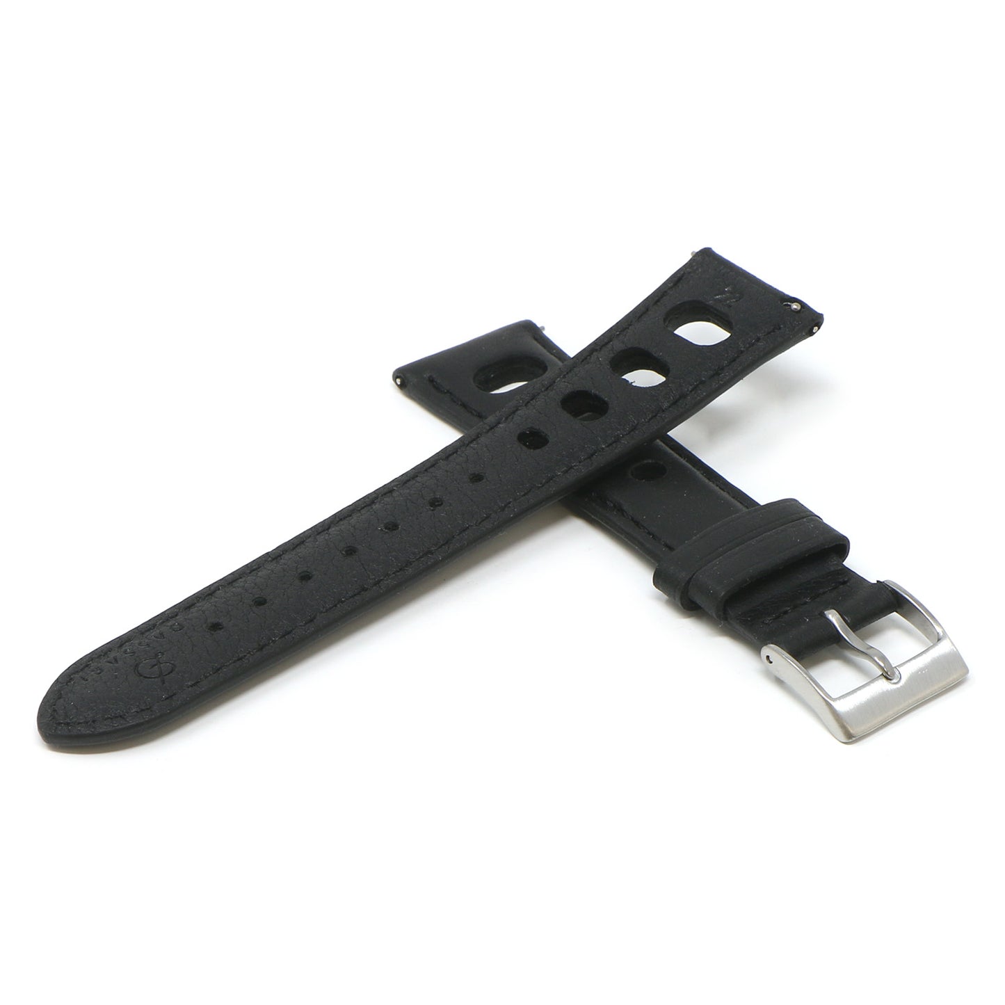 DASSARI Distressed Leather Rally Strap for Fitbit Sense