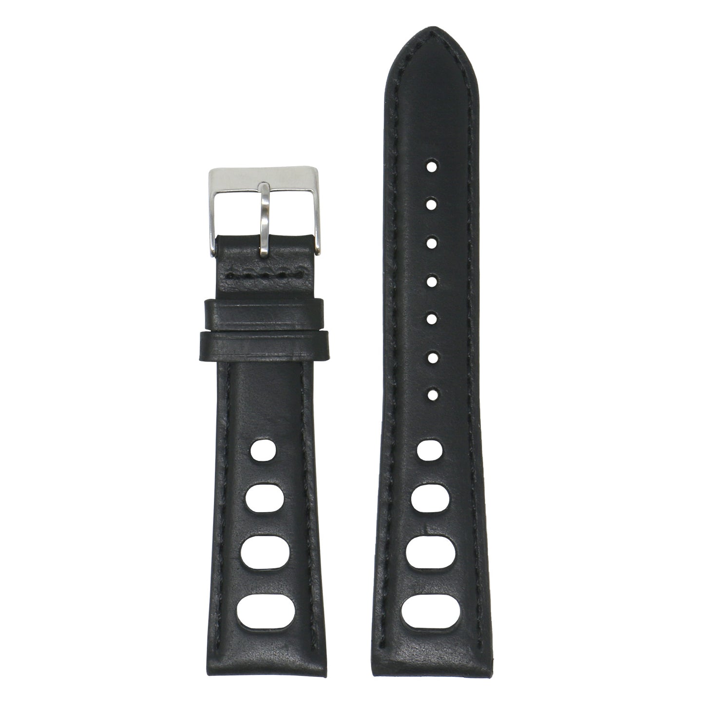 DASSARI Distressed Leather Rally Strap for Fitbit Sense