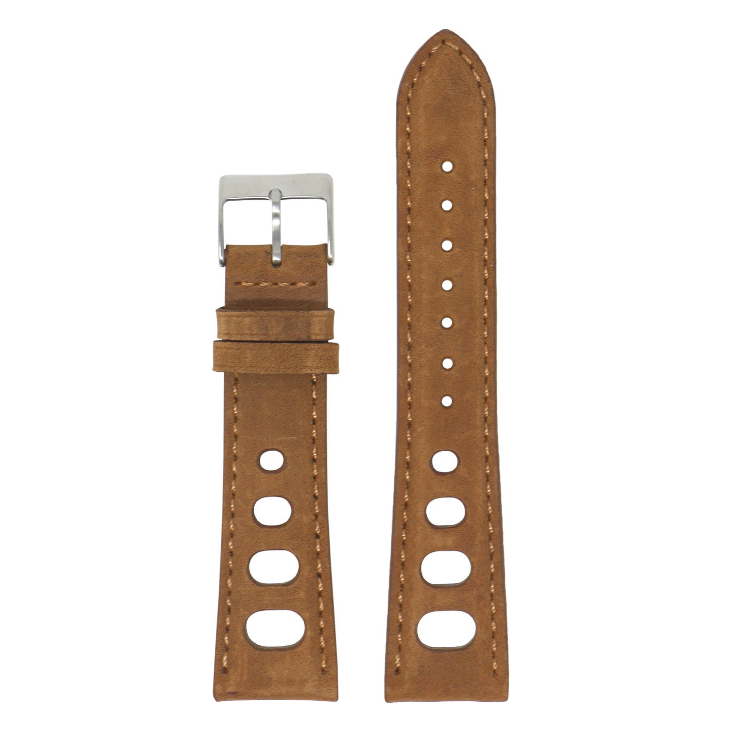 DASSARI Distressed Leather Rally Strap for Fitbit Sense