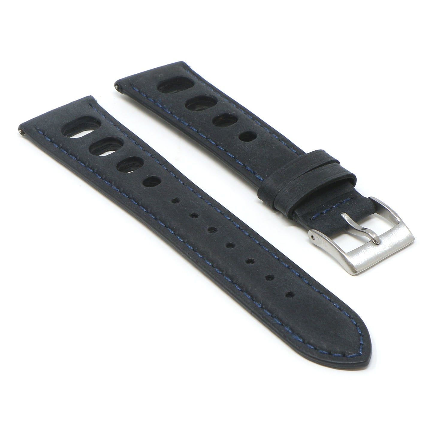 DASSARI Distressed Leather Rally Strap for Fitbit Sense