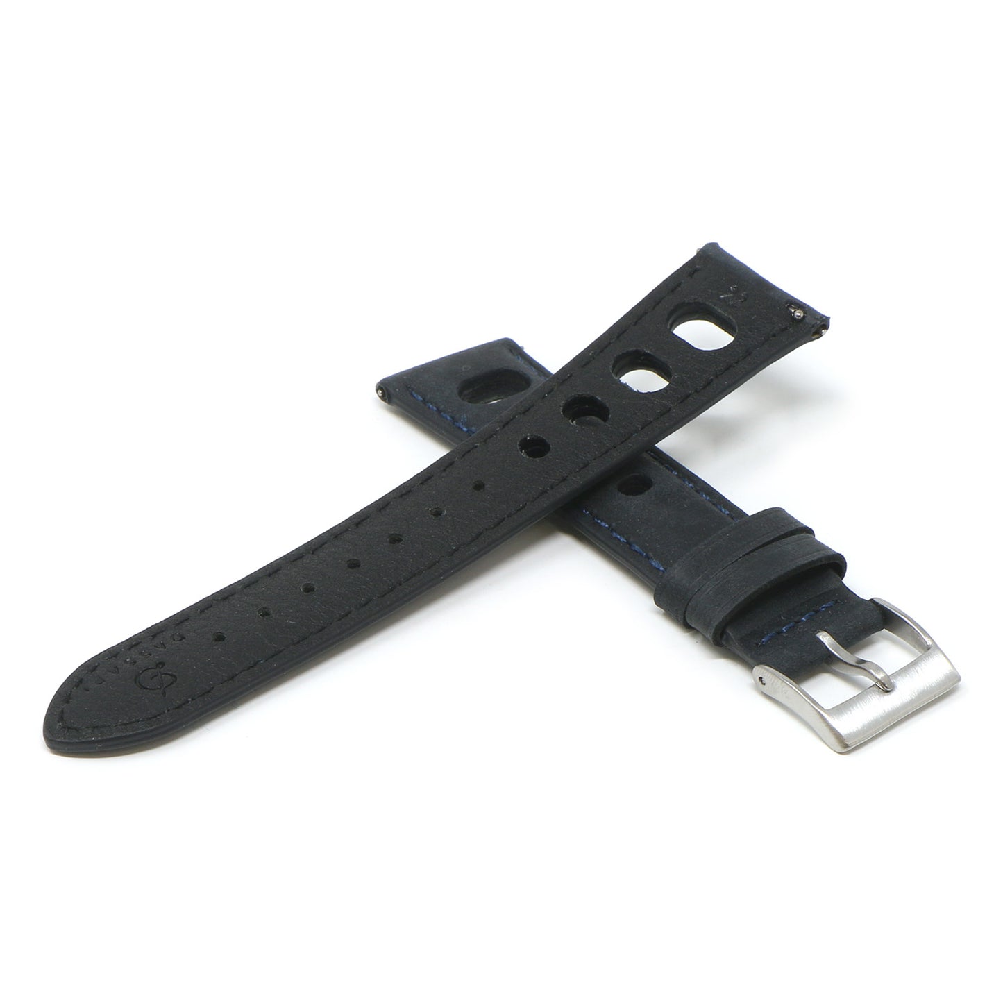 DASSARI Distressed Leather Rally Strap for Fitbit Sense