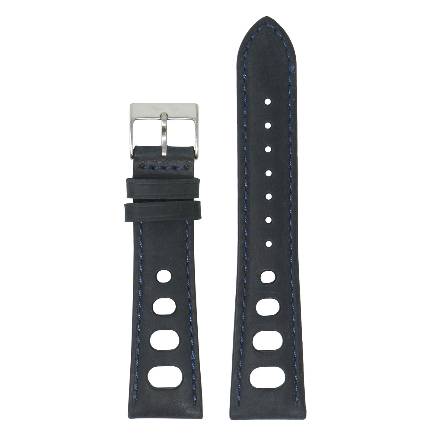 DASSARI Distressed Leather Rally Strap for Fitbit Sense