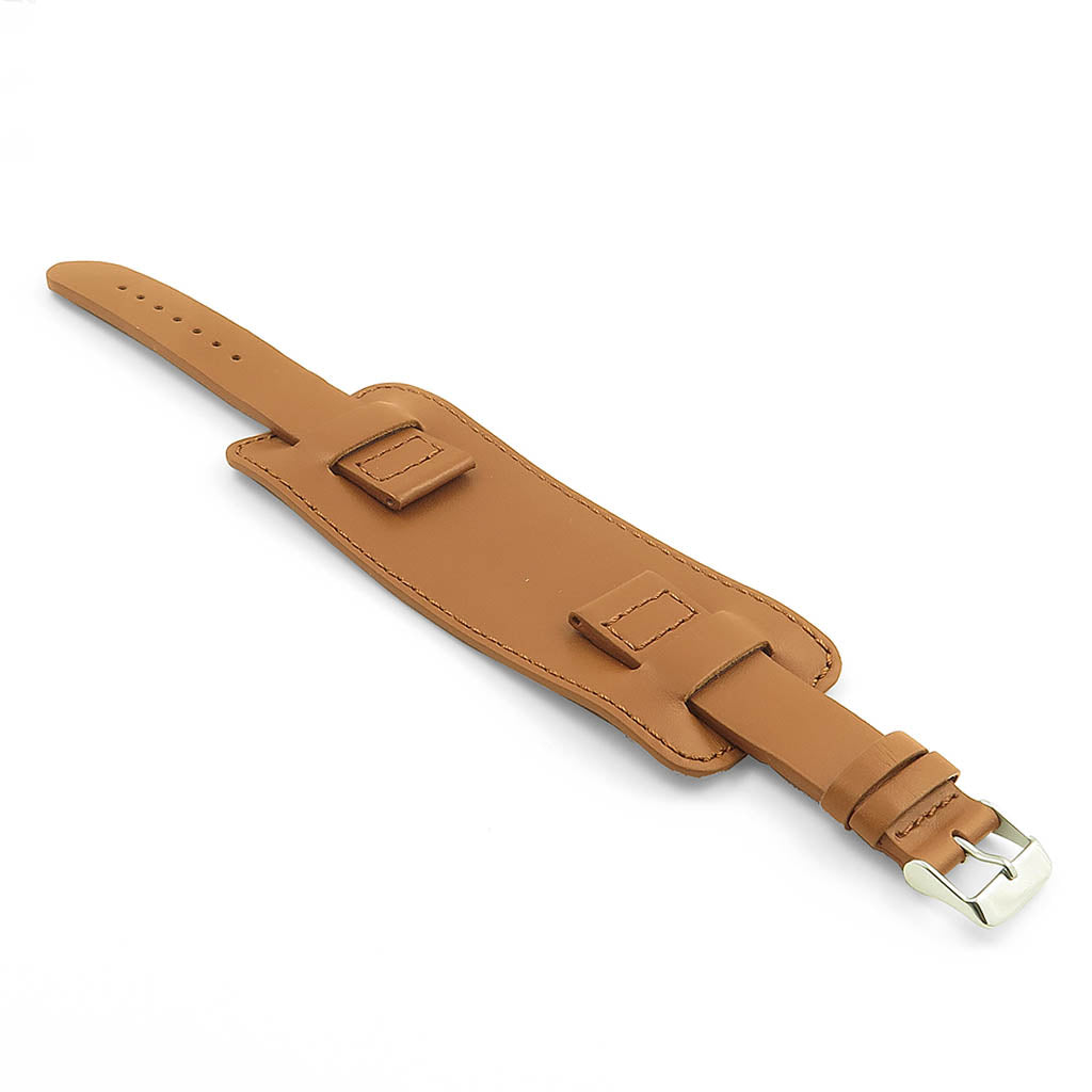 DASSARI Monarch Leather Cuff Strap