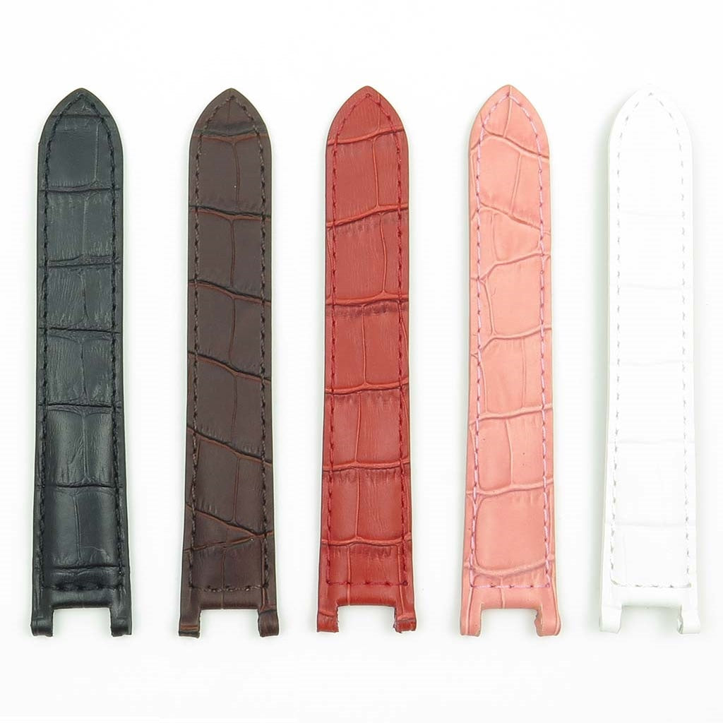 DASSARI Liberty Leather Strap with Metal Keeper and Rivets for Apple Watch