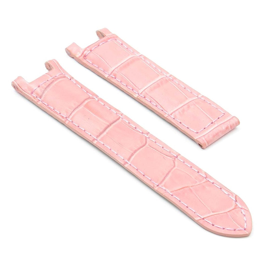 Dassari London Crocodile Leather Strap for Cartier Pasha