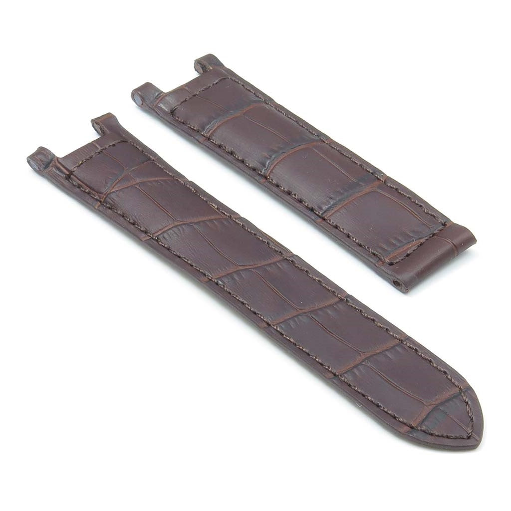 DASSARI Liberty Leather Strap with Metal Keeper and Rivets for Apple Watch