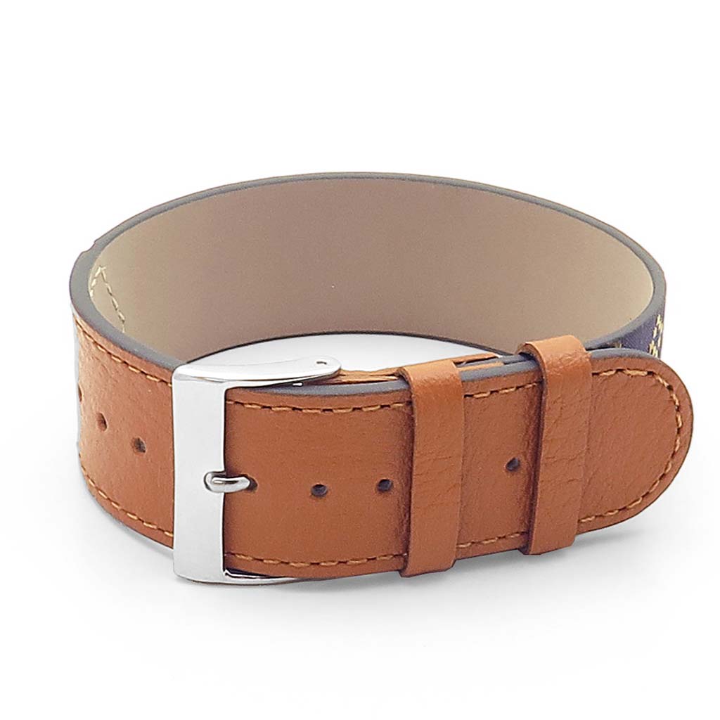 DASSARI Milan Italian Silk NATO Strap