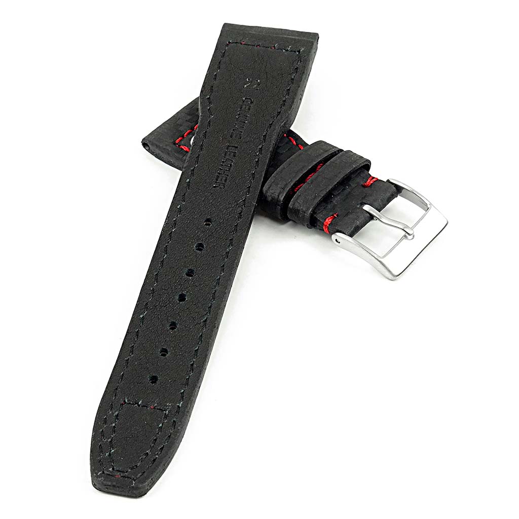 DASSARI Mirage Carbon Fiber Strap w/ Rivets
