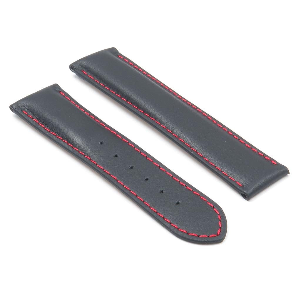 Store Sample - DASSARI Modena Smooth Italian Leather Strap for Deployment Clasp
