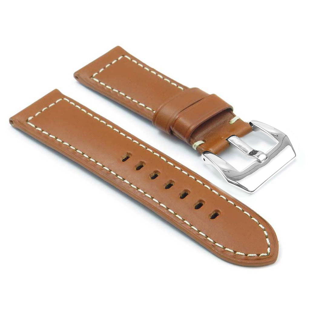 DASSARI Monaco Smooth Leather Strap