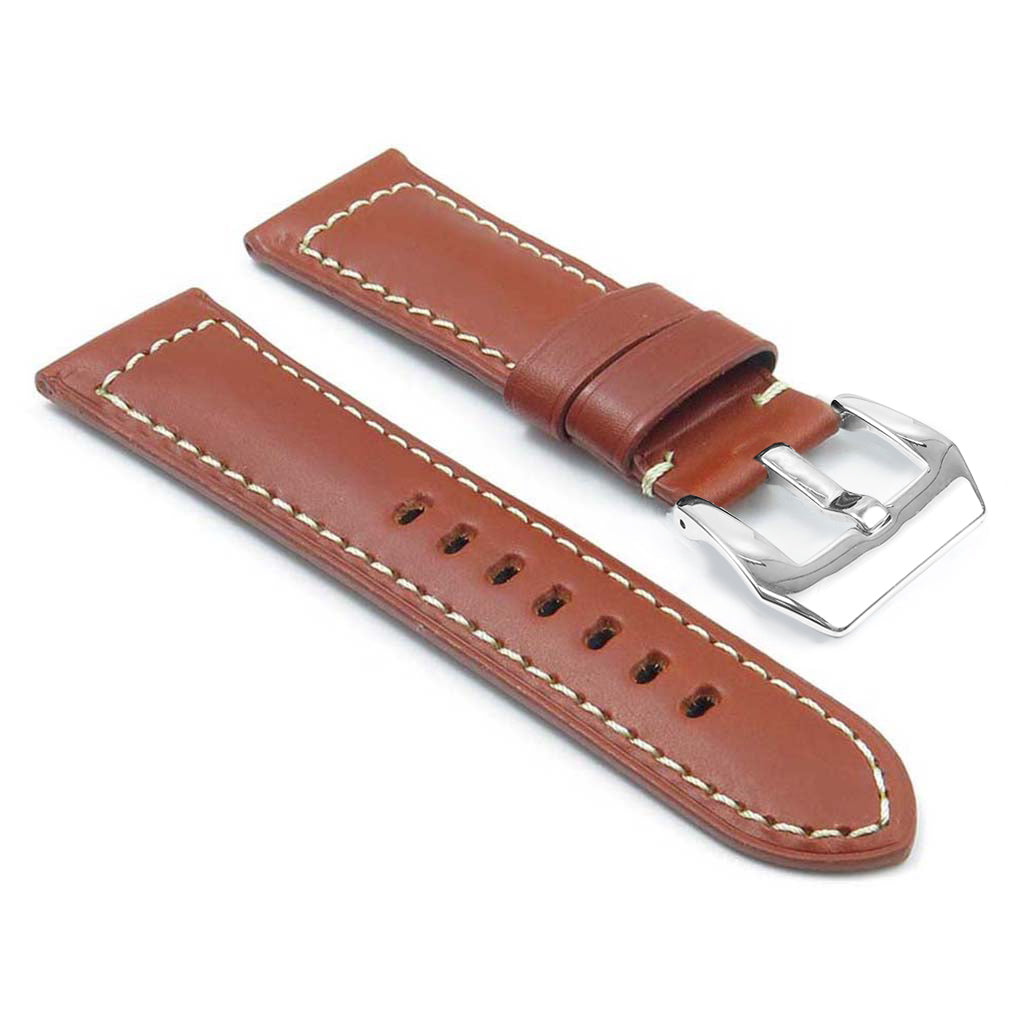 DASSARI Monaco Smooth Leather Strap