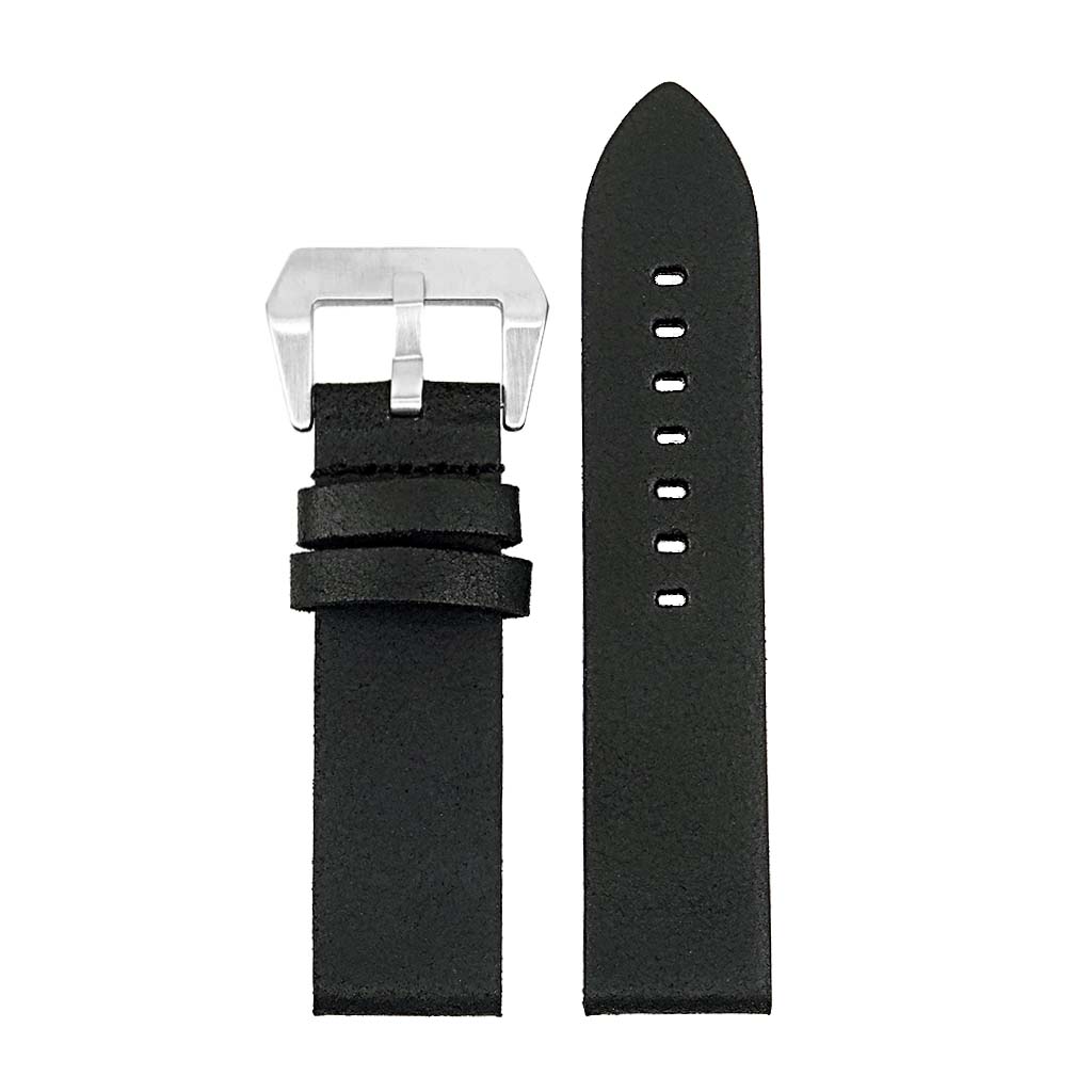 DASSARI Opus Thick Distressed Italian Leather Strap