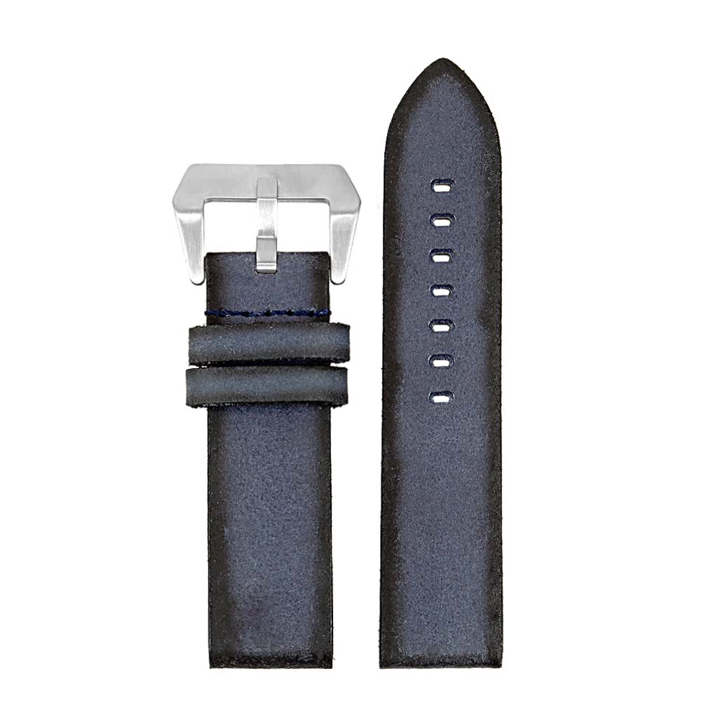 DASSARI Opus Thick Distressed Italian Leather Strap