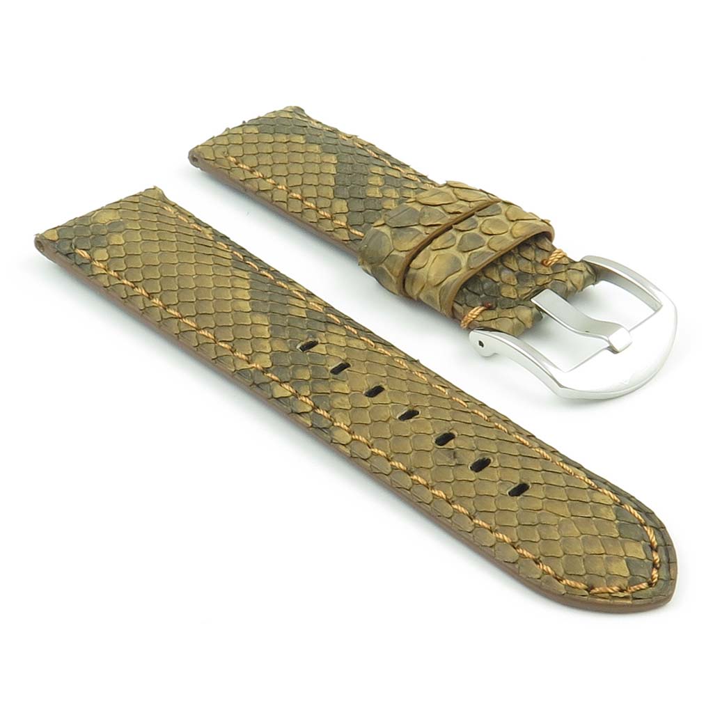 DASSARI Outlaw Genuine Python Strap