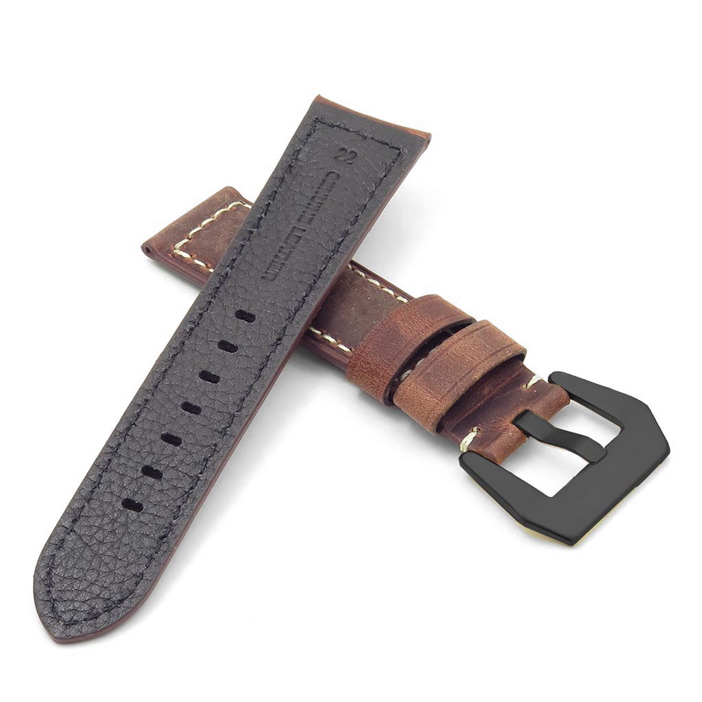 DASSARI Salvage Strap w/ Black Buckle