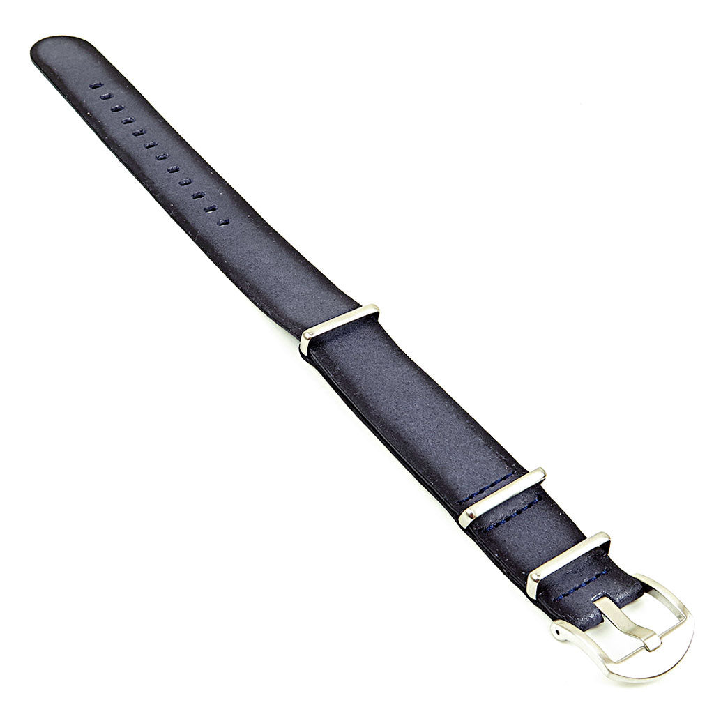 DASSARI Slater Distressed Leather NATO Strap
