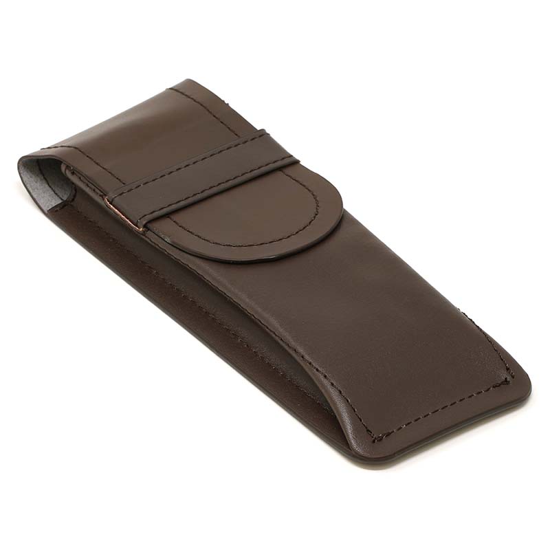 DASSARI Smooth Leather Watch Pouch