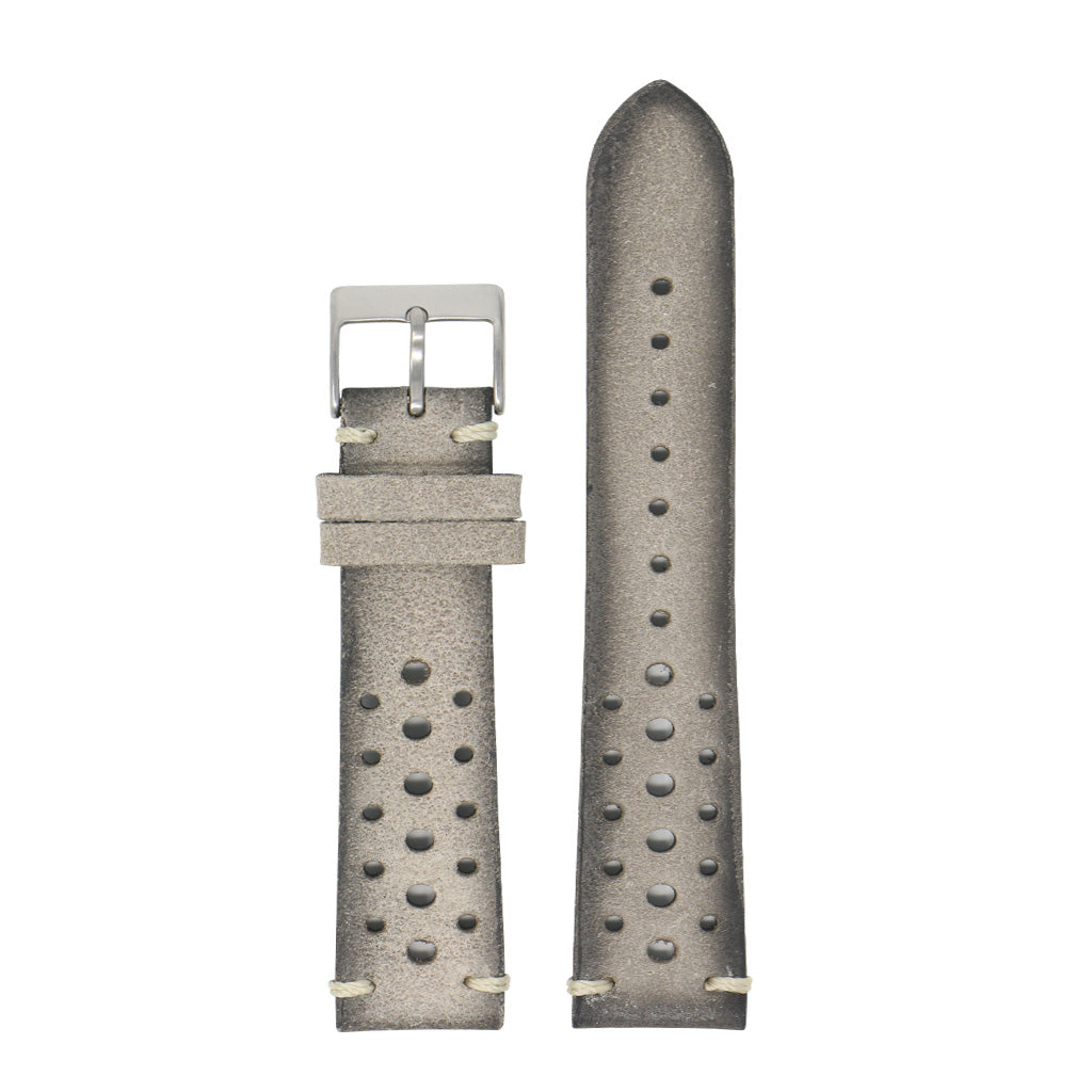 Dassari Speedster Perforated Vintage Leather Rally Strap