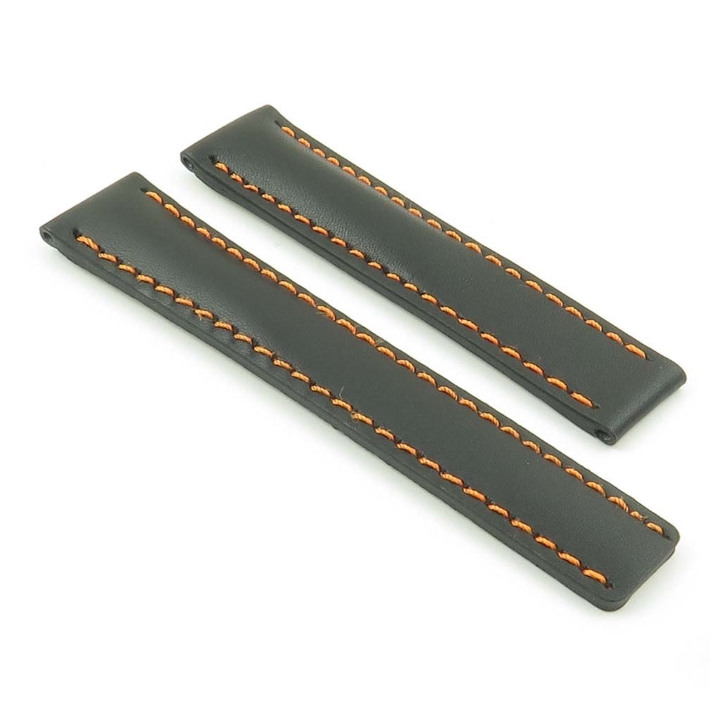 DASSARI G5 Italian Leather Watch Strap for Deployment Clasp