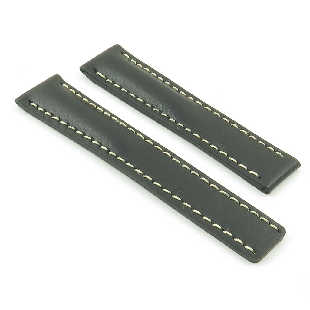 DASSARI G5 Italian Leather Watch Strap for Deployment Clasp