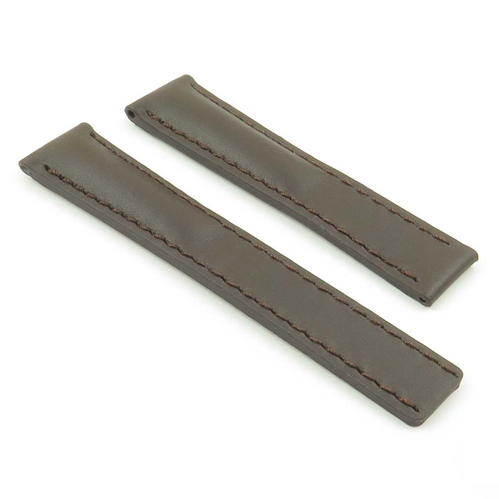 DASSARI G5 Italian Leather Watch Strap for Deployment Clasp