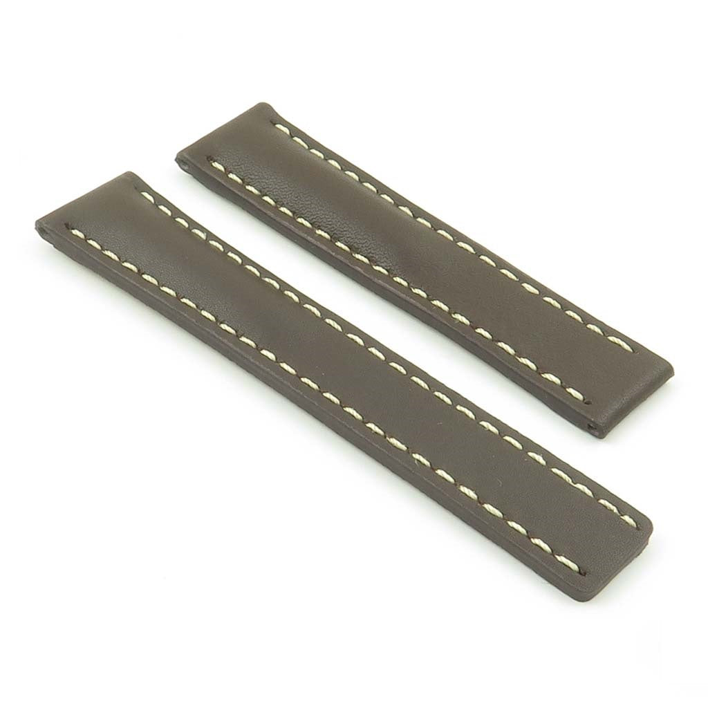 DASSARI G5 Italian Leather Watch Strap for Deployment Clasp