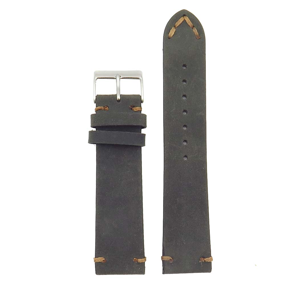 DASSARI Tribute Vintage Italian Leather Watch Strap