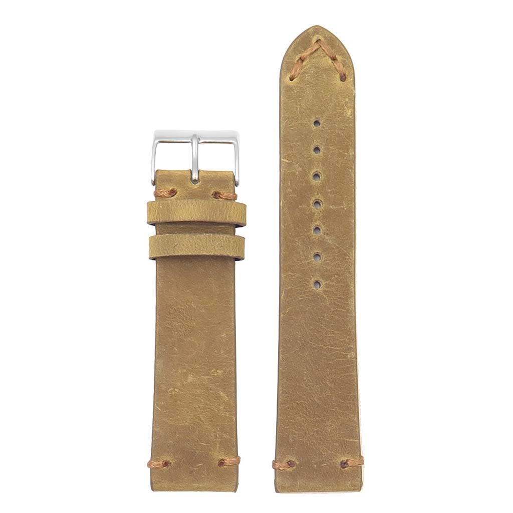 DASSARI Tribute Vintage Italian Leather Watch Strap