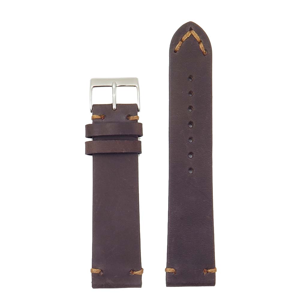 DASSARI Tribute Vintage Italian Leather Watch Strap