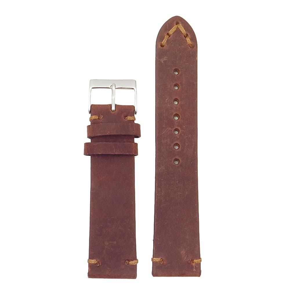 DASSARI Tribute Vintage Italian Leather Watch Strap