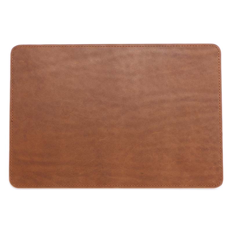 DASSARI Vintage Leather Valet Mat