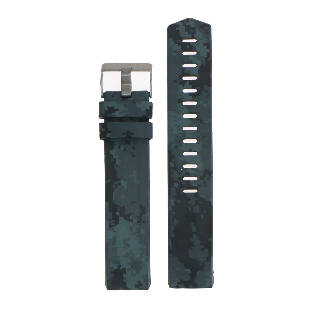 Patterned Silicone Strap for Fitbit Charge 2