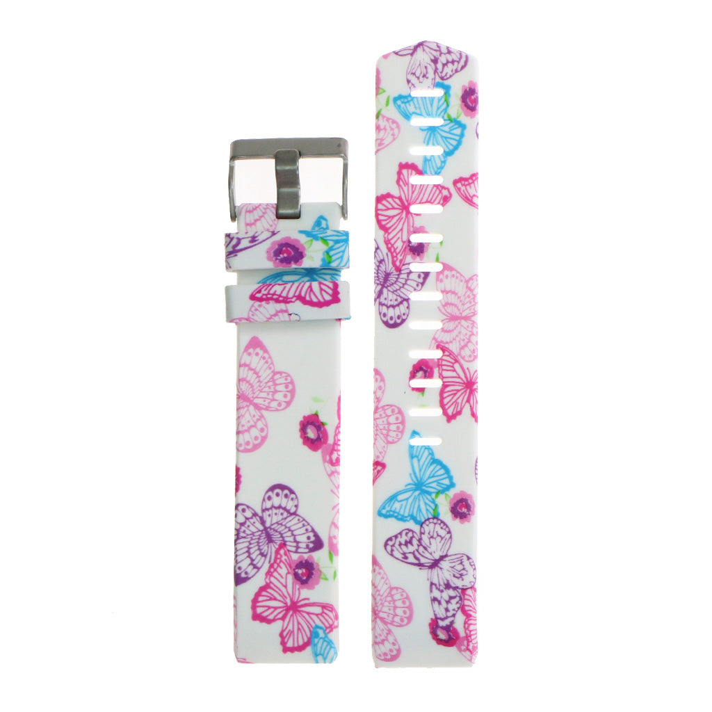 Patterned Silicone Strap for Fitbit Charge 2